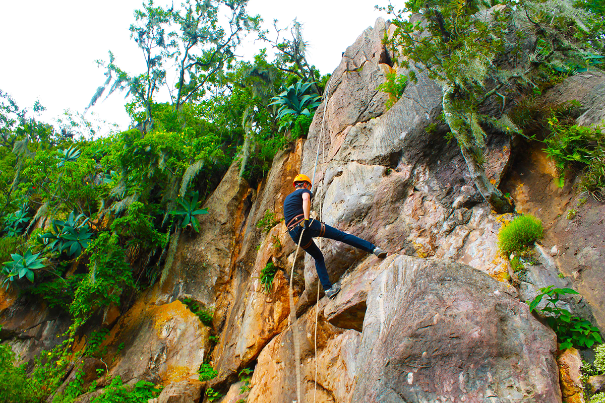 Rapel en Valle de Bravo